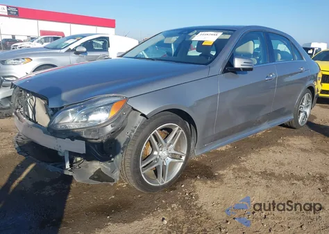 2014 Mercedes-Benz E 350 z USA, uszkodzony, nr VIN WDDHF5KB0EB037757